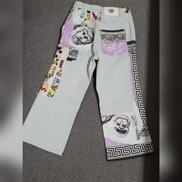 🌟Host Pick🌟Gianni Versace Blue DenimJeans size 26 - Picture 5 of 12